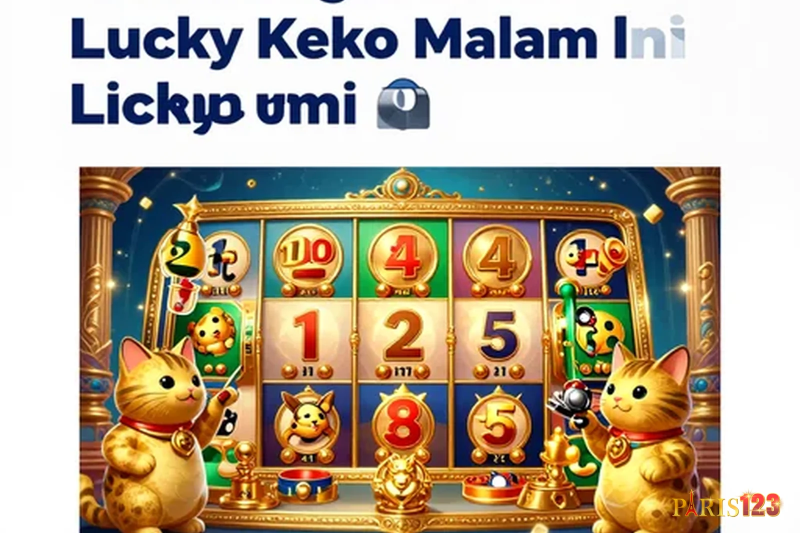 Cara Mengetahui Jam Gacor Lucky Neko Malam Ini