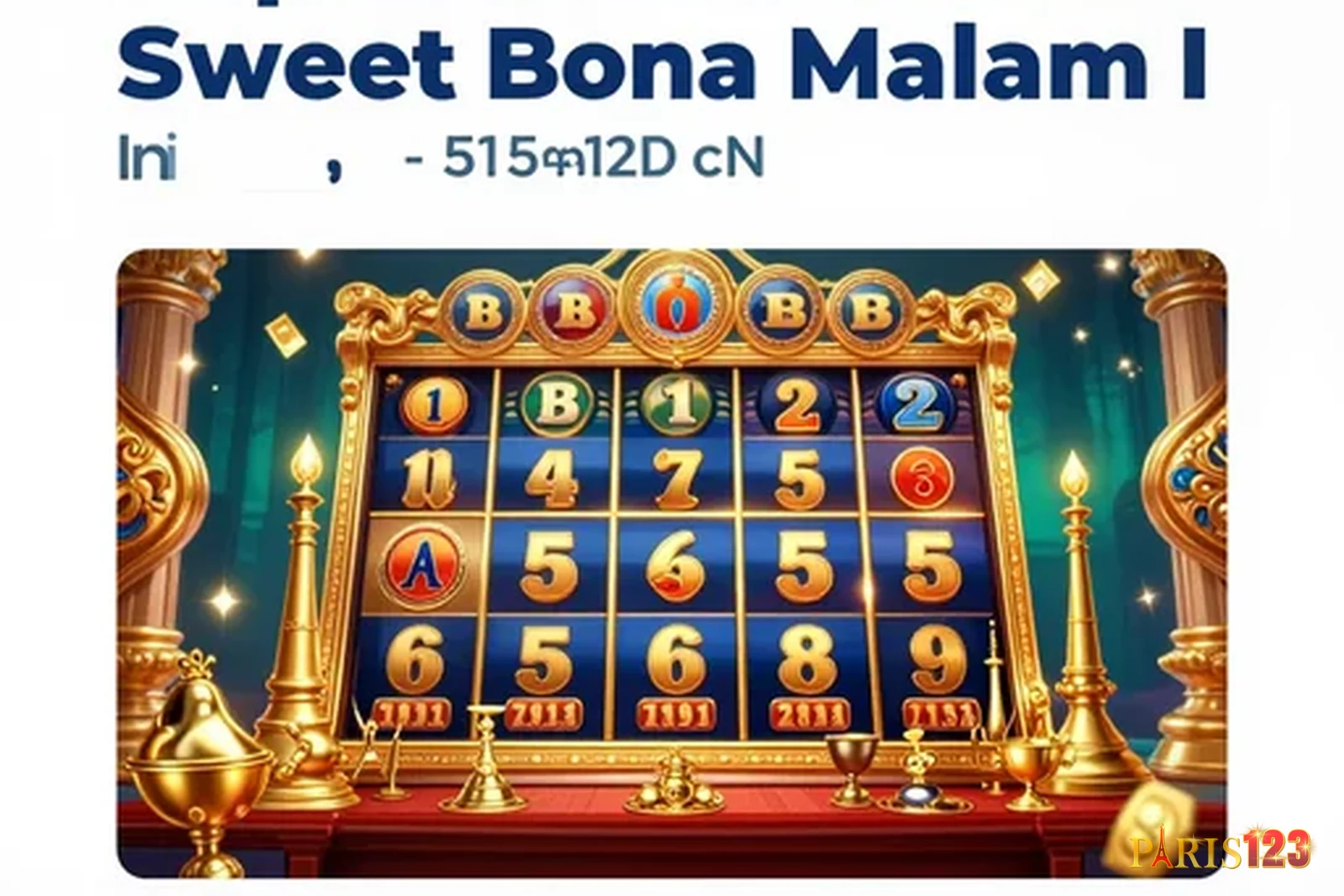 Apa itu Jam Gacor Sweet Bonanza Malam Ini?