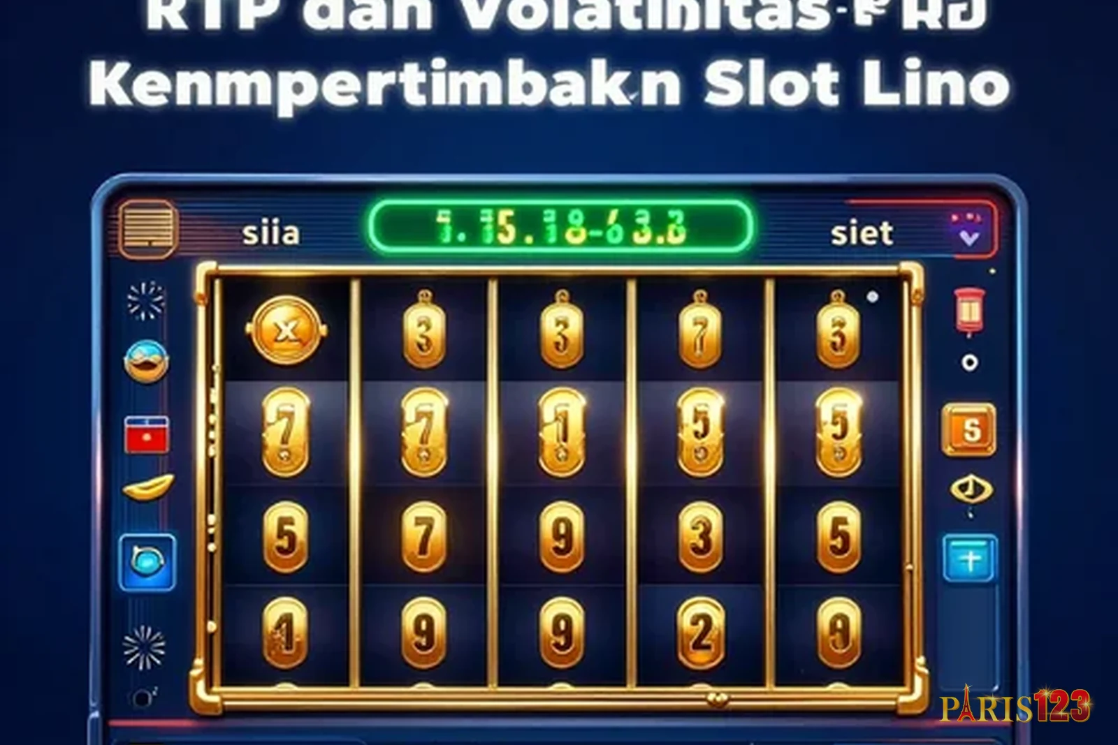 RTP dan Volatilitas: Kunci Mempertimbangkan Slot Online