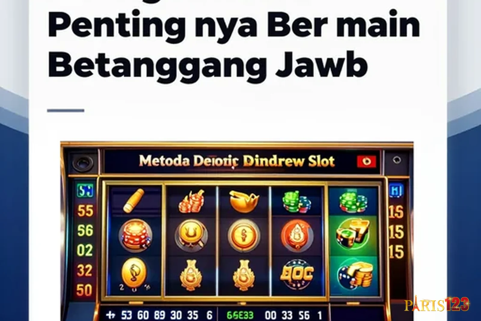 Peringatan dan Pentingnya Bermain Bertanggung Jawab