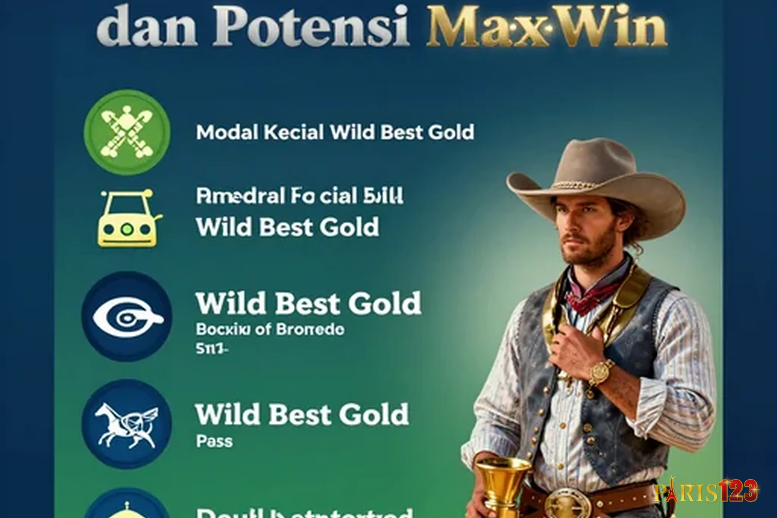 Mengenal Wild West Gold dan Potensi Maxwin