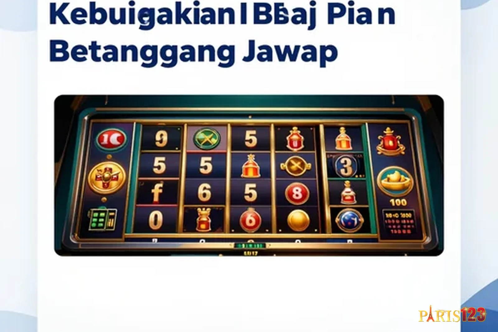Peringatan dan Kebijakan Bermain yang Bertanggung Jawab