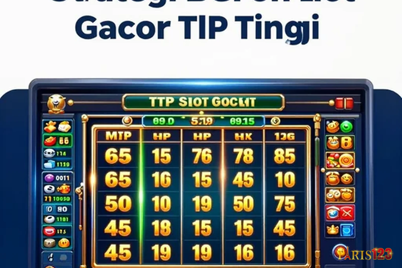 Strategi Bermain Slot Gacor dengan RTP Tinggi