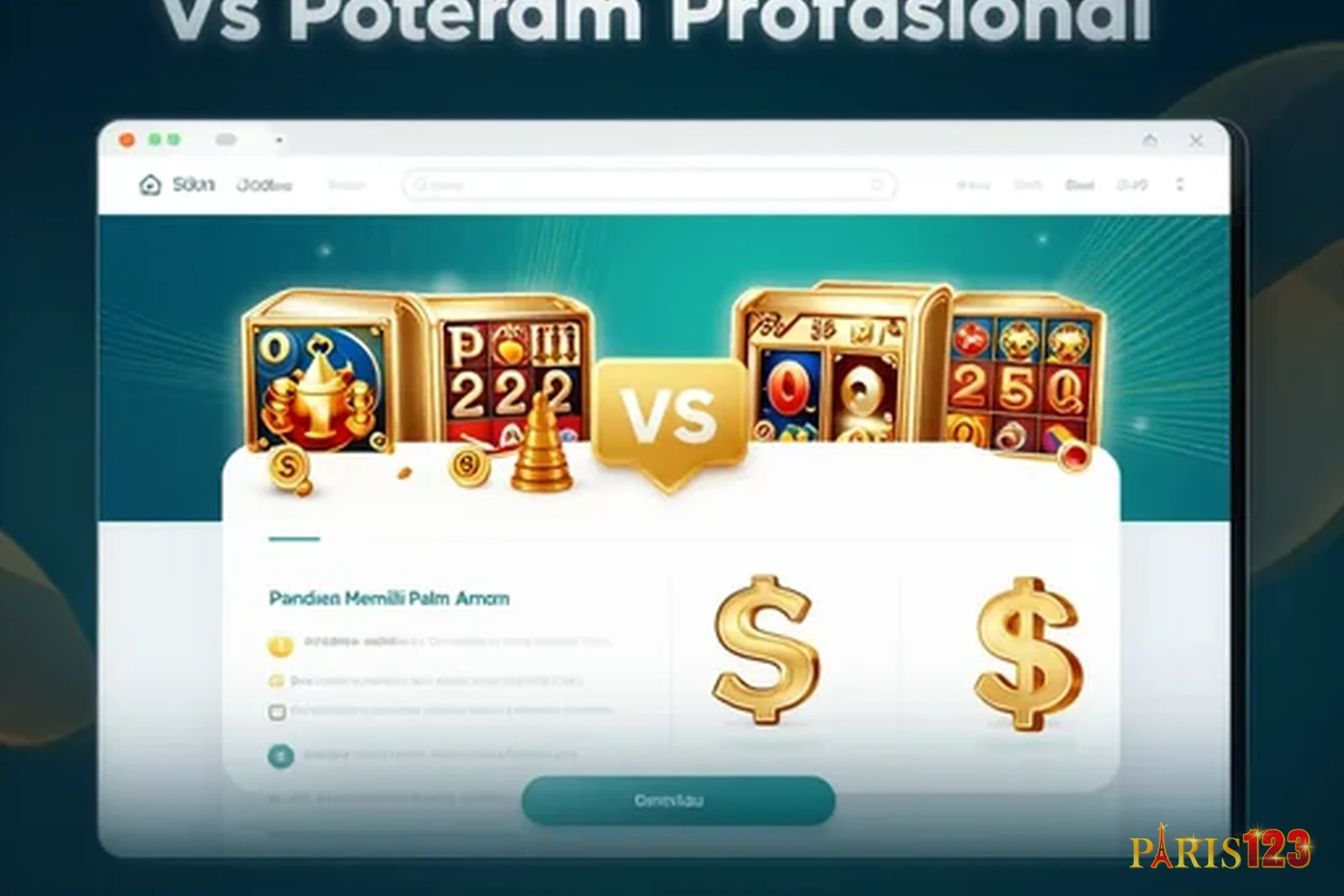 Perbandingan Situs Biasa vs Platform Profesional