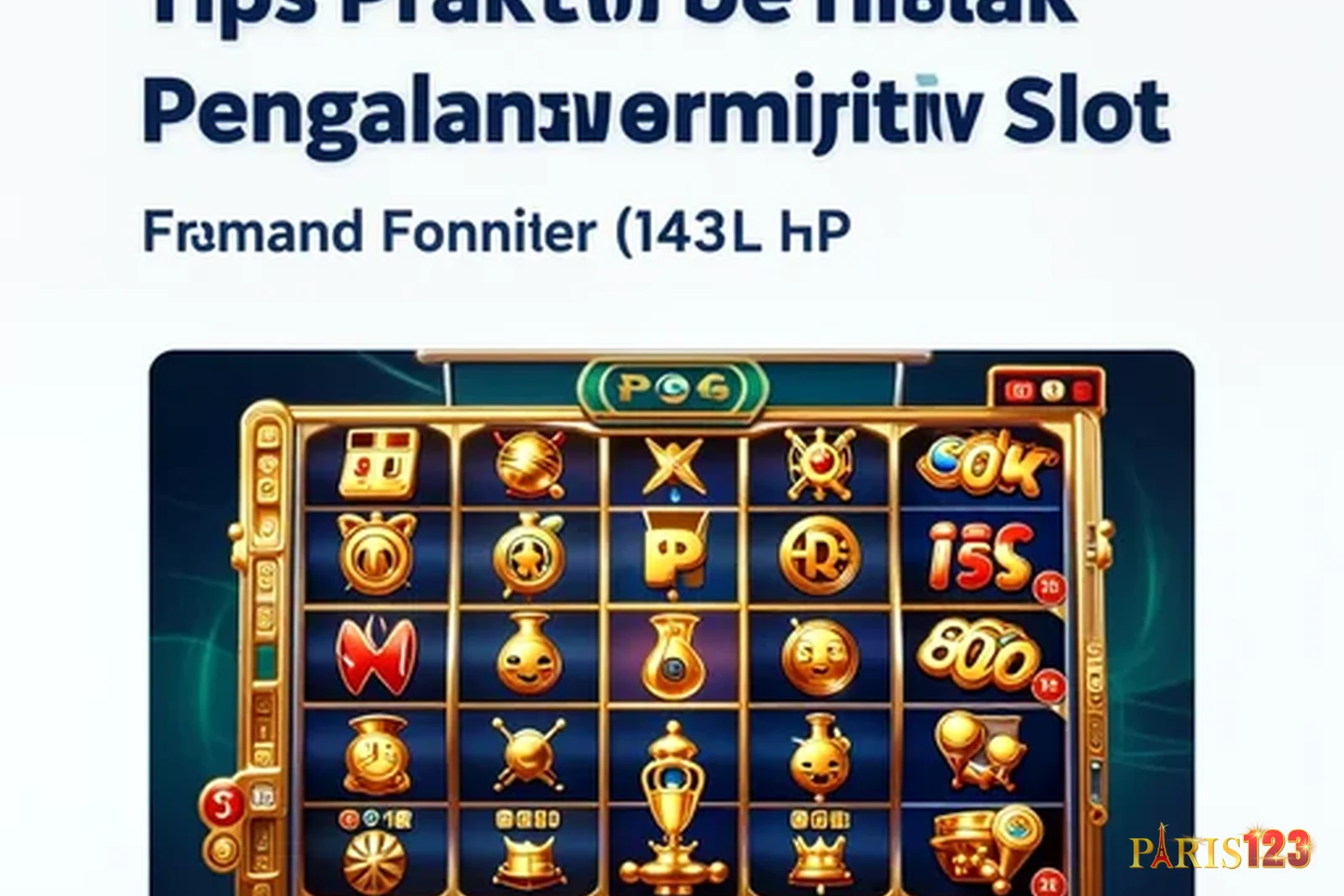 Tips Praktis untuk Meningkatkan Pengalaman Bermain Slot