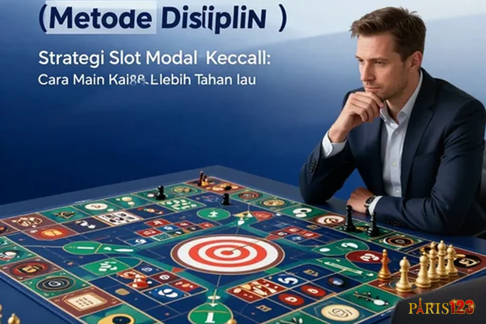 Simulasi Strategi 50 Spin (Metode Disiplin)