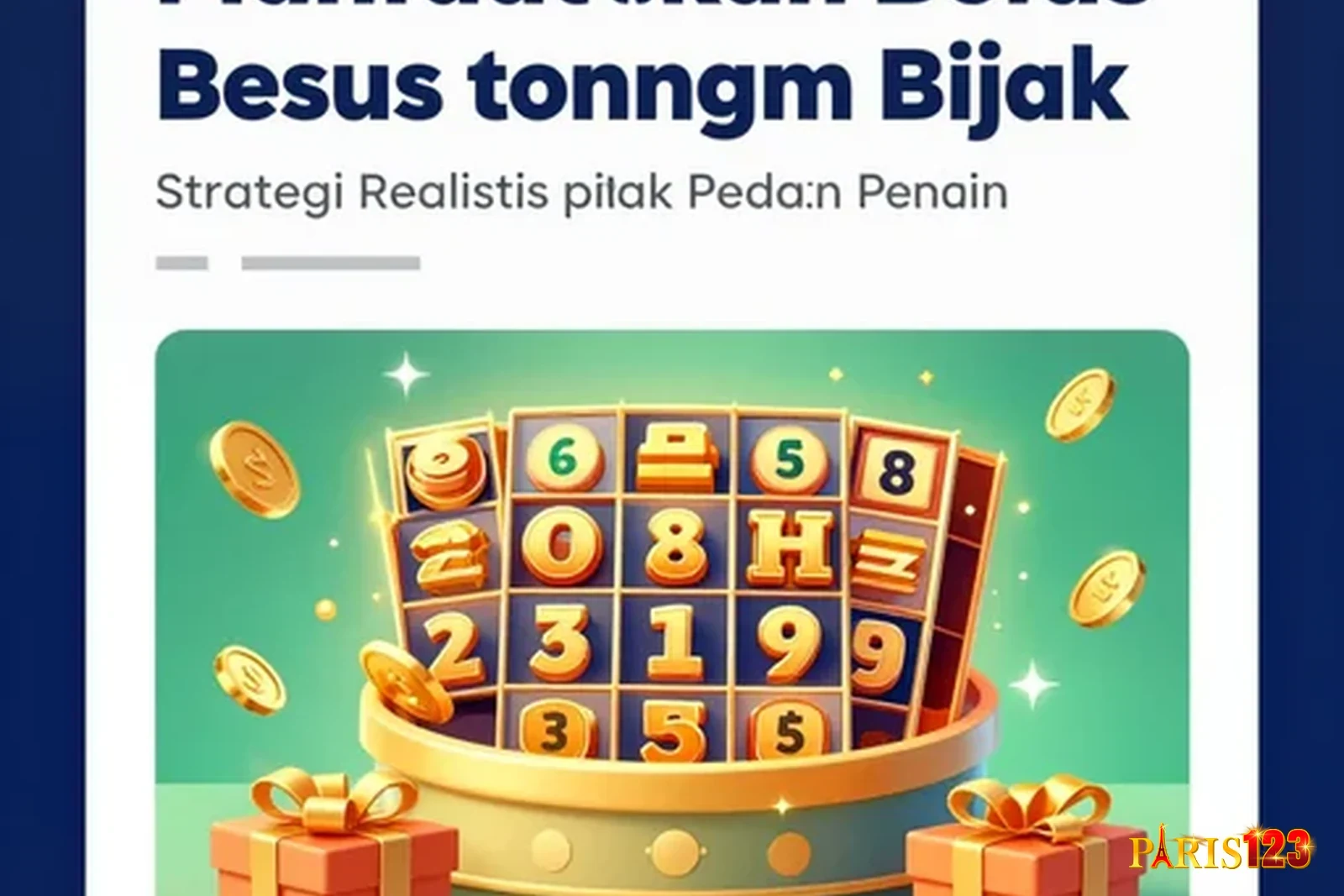 Manfaatkan Bonus dengan Bijak