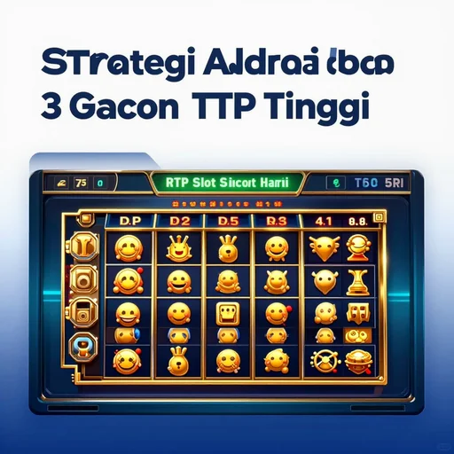 Strategi Bermain Slot Gacor dengan RTP Tinggi