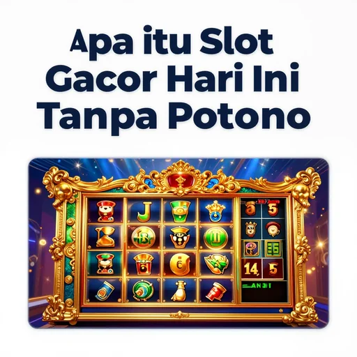 Slot Gacor Hari Ini Tanpa Potongan