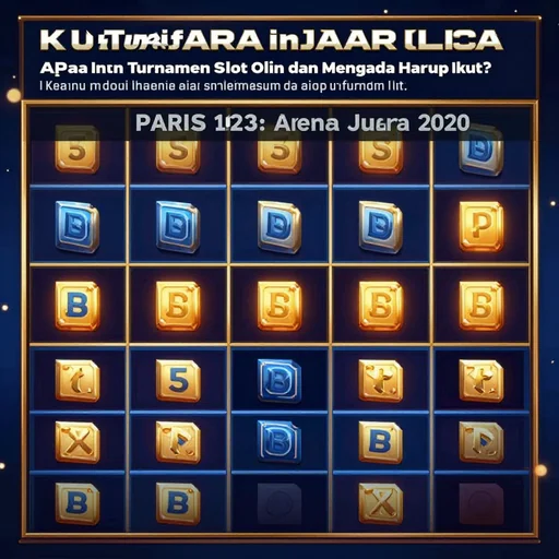 Kalender Turnamen Slot Online PARIS123: Arena Juara 2026