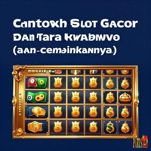 Contoh Slot Gacor Terpopuler dan Cara Memainkannya